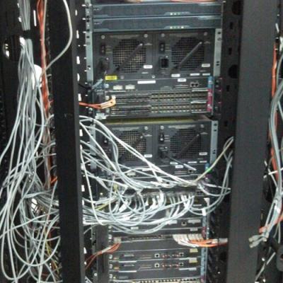 Before - Orange Rack