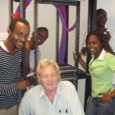 Mike and Infrastructure Team for Total Uganda Project